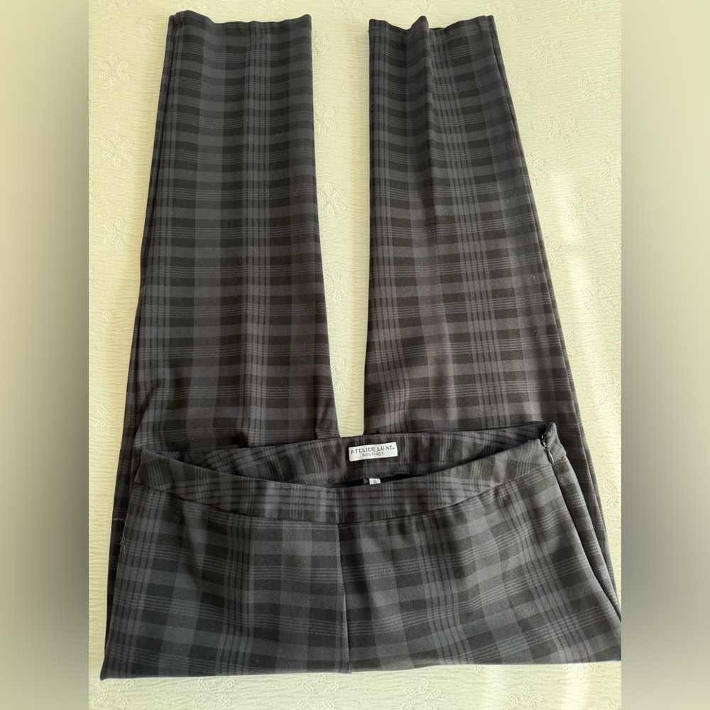Pants Plaid black and gray size 14 - Picture 15 of 16